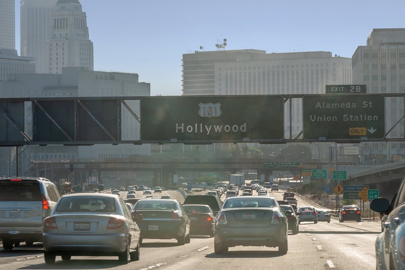 Los Angeles California skyline